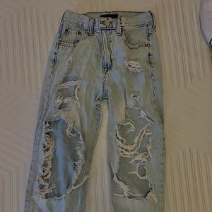 Distressed Jeans